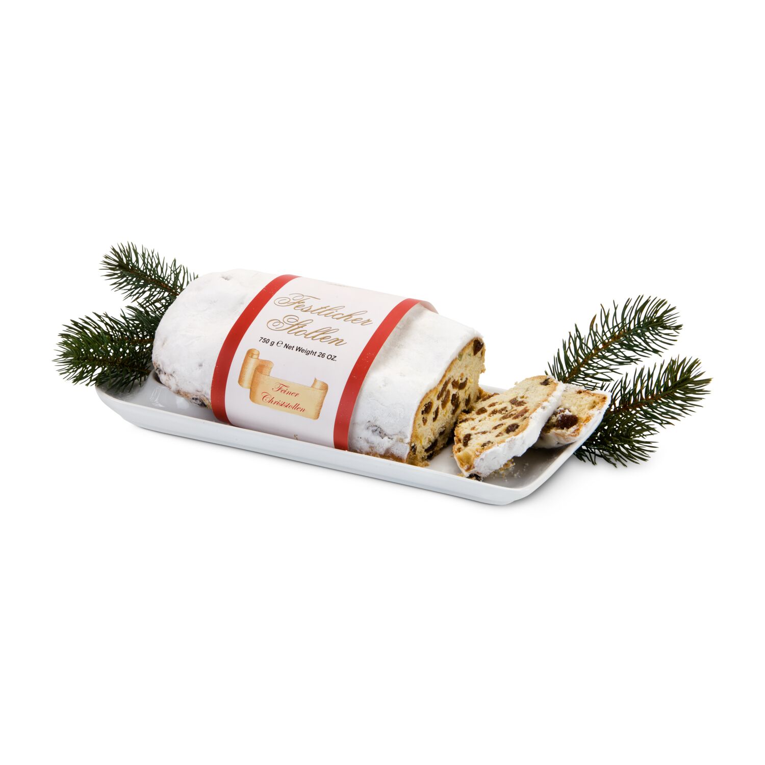 Geschenkset / Präsenteset: Rotwein & Stollen 2K1290