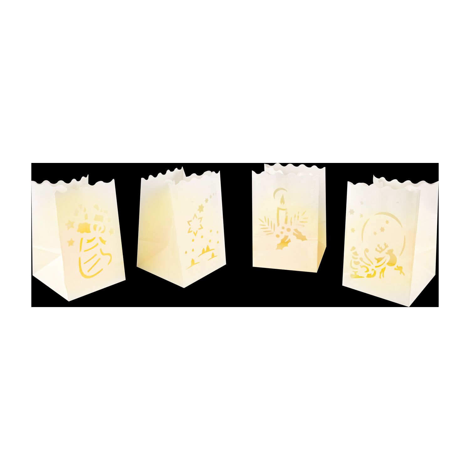 Geschenkset / Präsenteset: Stimmungsvolle Papier-Laternen 2K1382