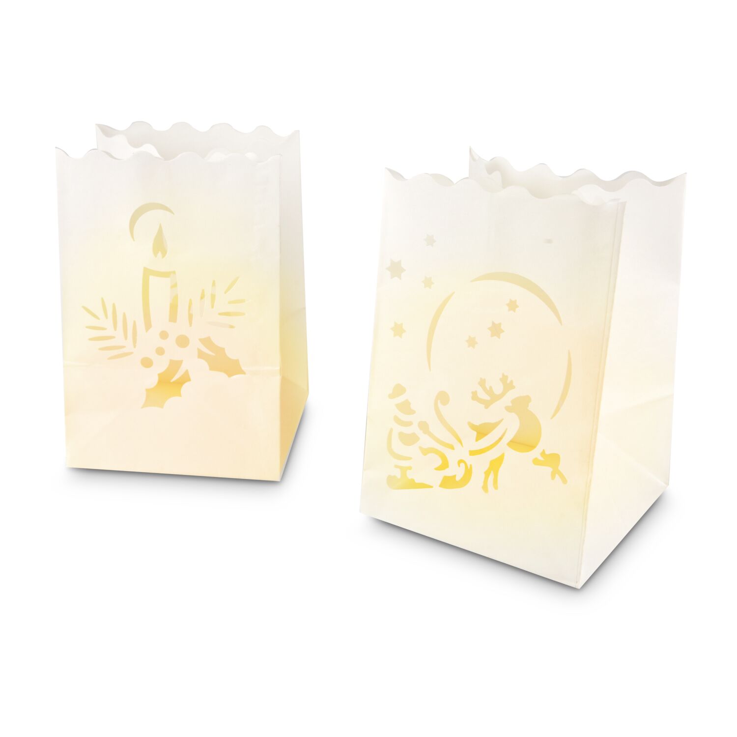 Geschenkset / Präsenteset: Stimmungsvolle Papier-Laternen 2K1382