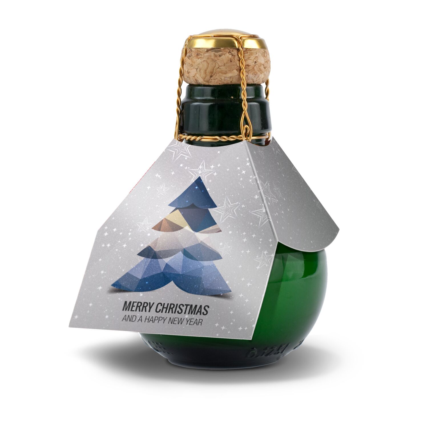 Kleinste Sektflasche der Welt Merry Christmas, 125 ml 2K1540l
