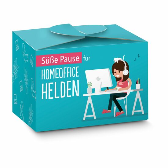Geschenkartikel / Präsentartikel: Lindt süße Pause fürs Home-Office, 5 Lindorkugeln (ca. 75 g) 2K1670a