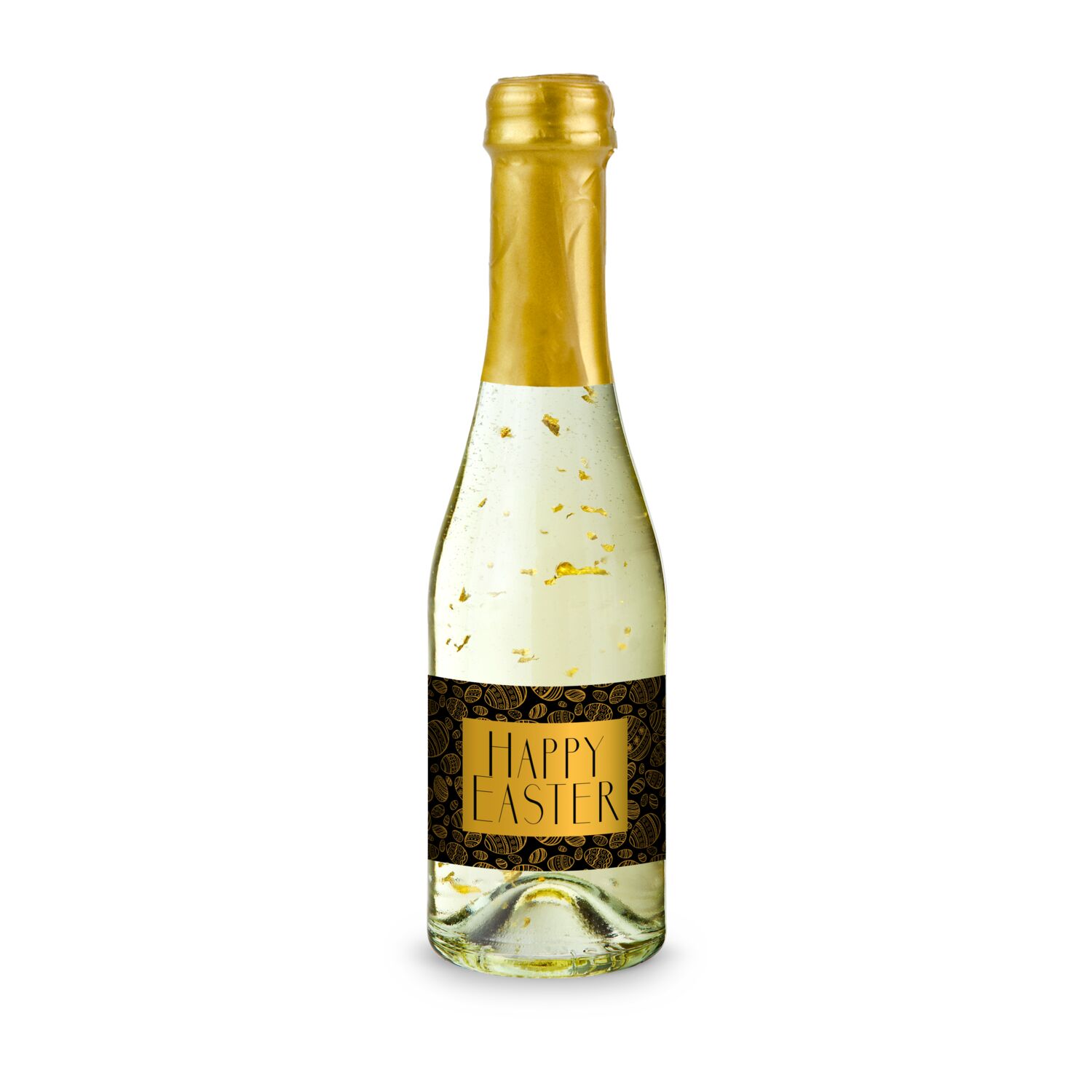 Präsentartikel: Hasengold - 6 x Goldflockentraum 0,2 l, Flasche klar 2K1676