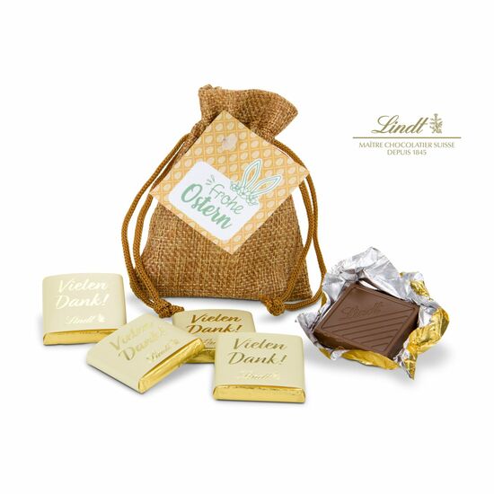 Geschenkset / Präsenteset: Vielen Dank Säckchen Frohe Ostern 2K1677