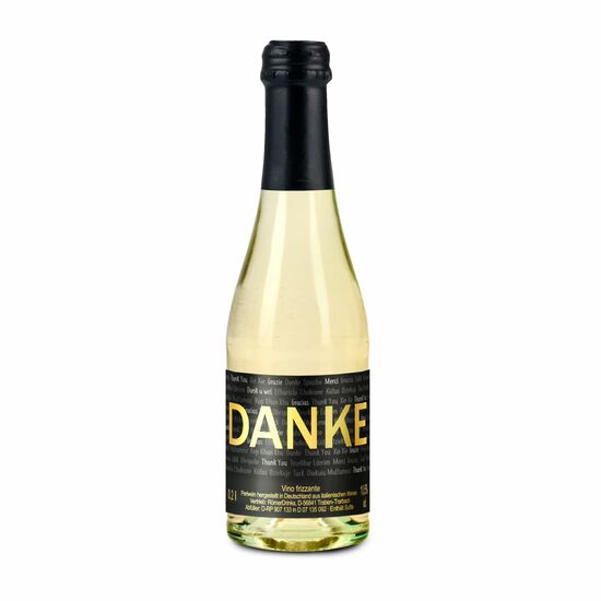 6x Danke Secco Flaschen, 0,2 l 2K1683