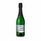 Sekt Cuvée - Flasche grün - Kapselfarbe Schwarz, 0,75 l 2K1902d