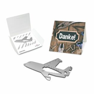 ROMINOX® Key Tool Airplane (18 Funktionen) Danke 2K2103g
