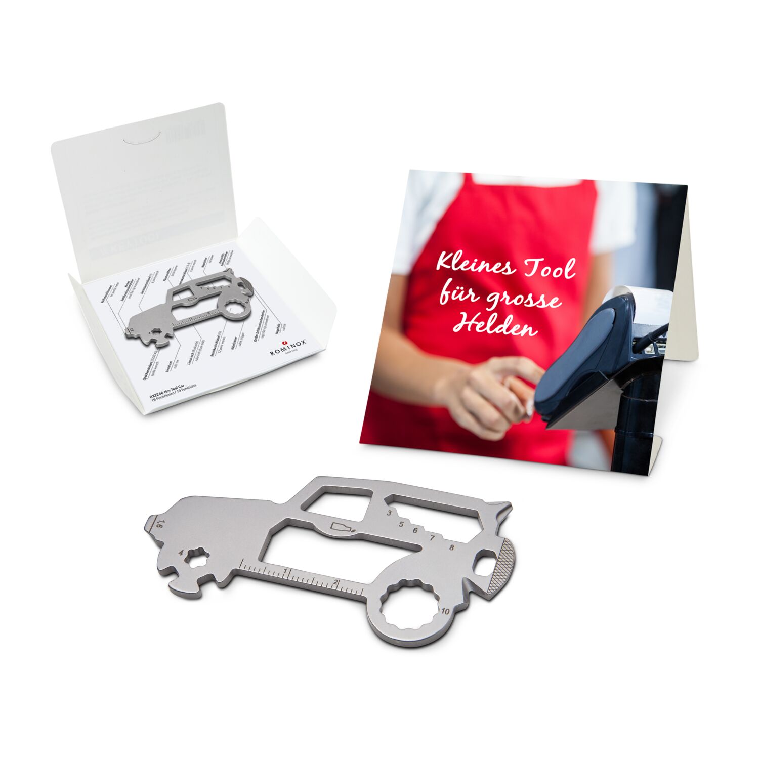 ROMINOX® Key Tool SUV (19 Funktionen) Große Helden (Einzelhandel) 2K2105e