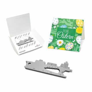 ROMINOX® Key Tool Cargo Ship (19 Funktionen) Frohe Ostern 2K2110f
