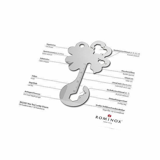 ROMINOX® Key Tool Osterglück - Lucky Charm (19 Funktionen) 2K2110m