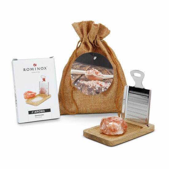 Geschenkset / Präsenteset: Kleine Salzreibe 2K2137