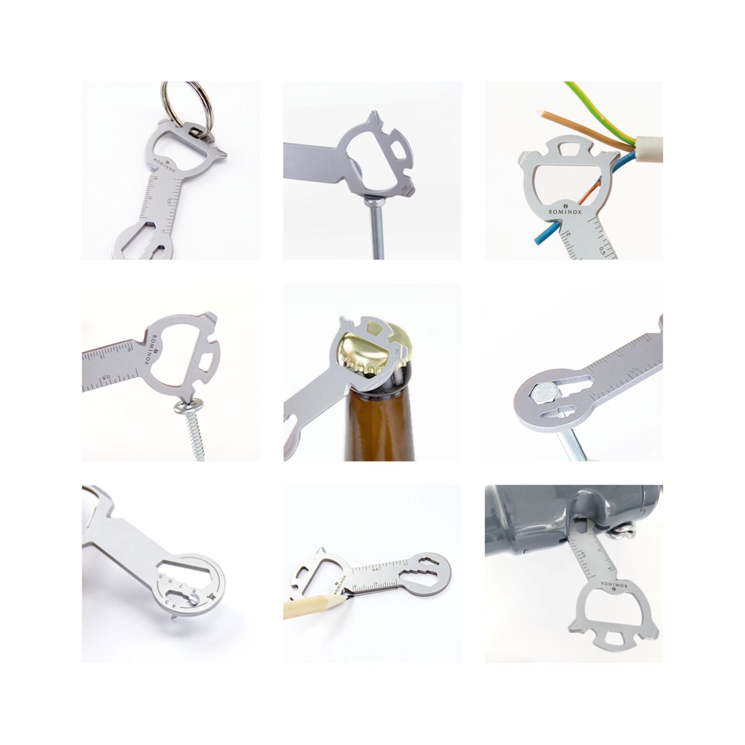ROMINOX® Key Tool Snake (18 Funktionen) Frohe Weihnachten 2K2201c