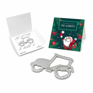 ROMINOX® Key Tool Tractor (18 Funktionen) Frohe Weihnachten 2K2201q