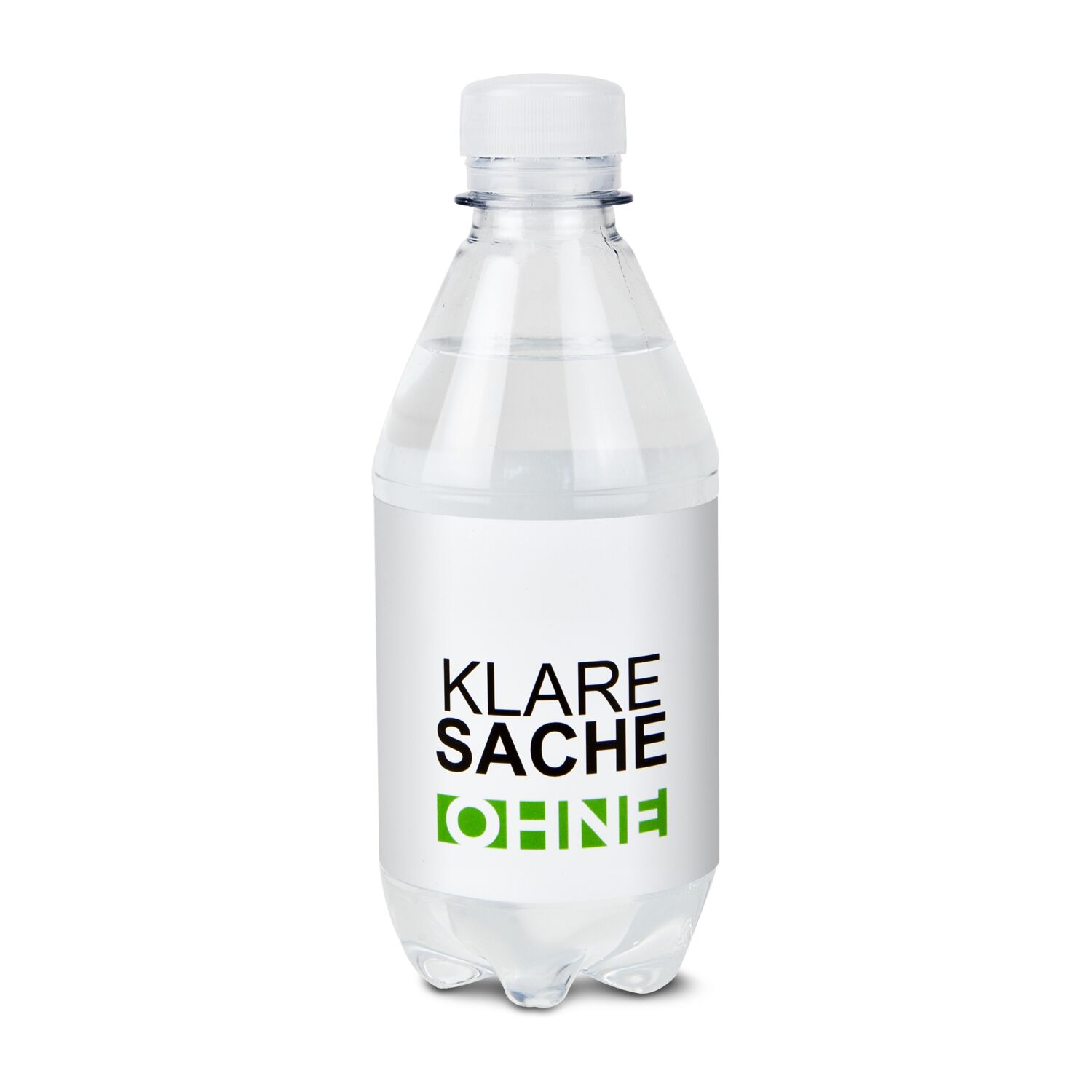 Natürliches Mineralwasser in der 0,33 l PET Flasche ohne Kohlensäure