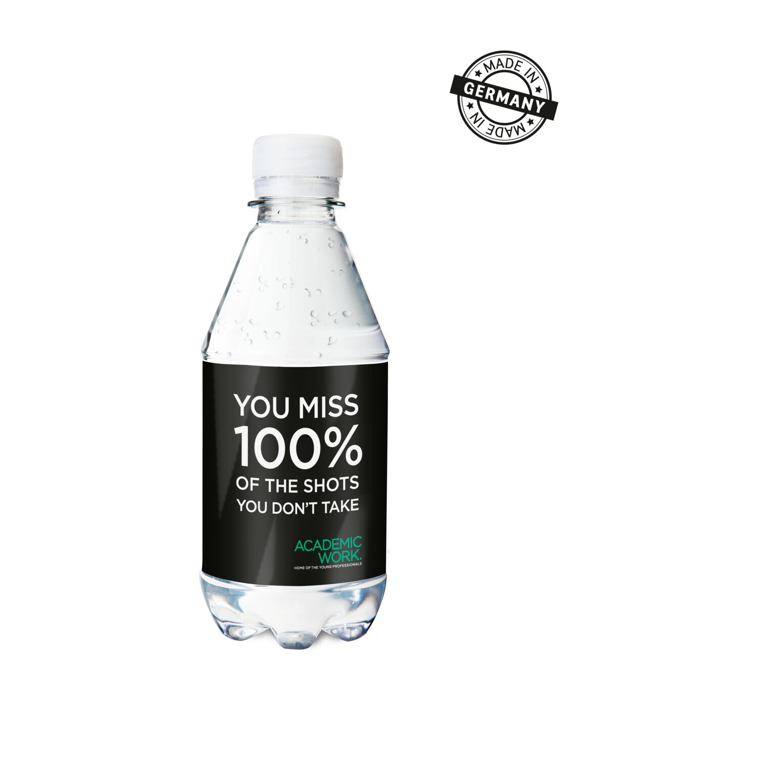 330 ml PromoWater - Mineralwasser - Folien-Etikett 2P002C
