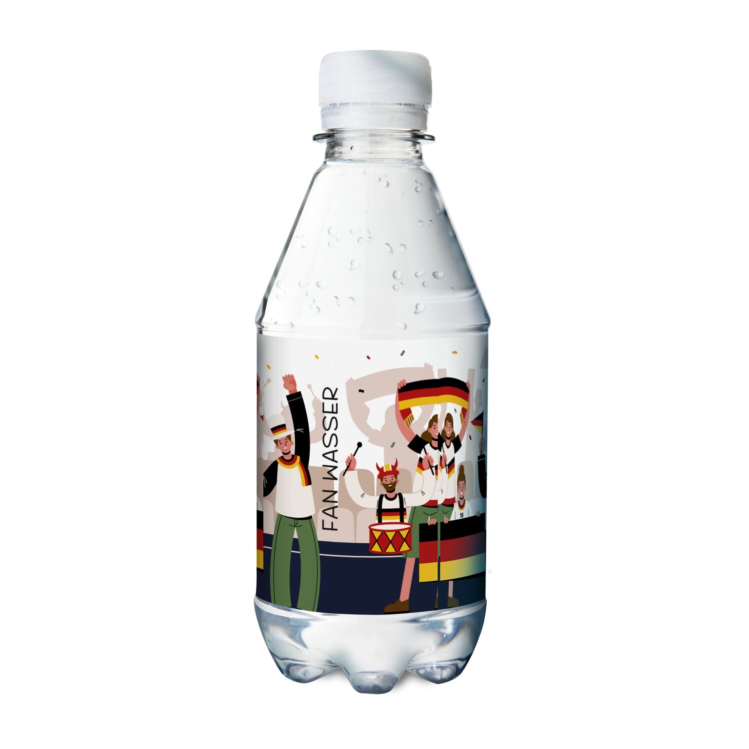330 ml PromoWater - Mineralwasser - Eco Papier-Etikett 2P002P