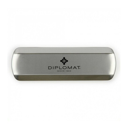 DIPLOMAT TRAVELLER Edelstahl Gold Kugelschreiber