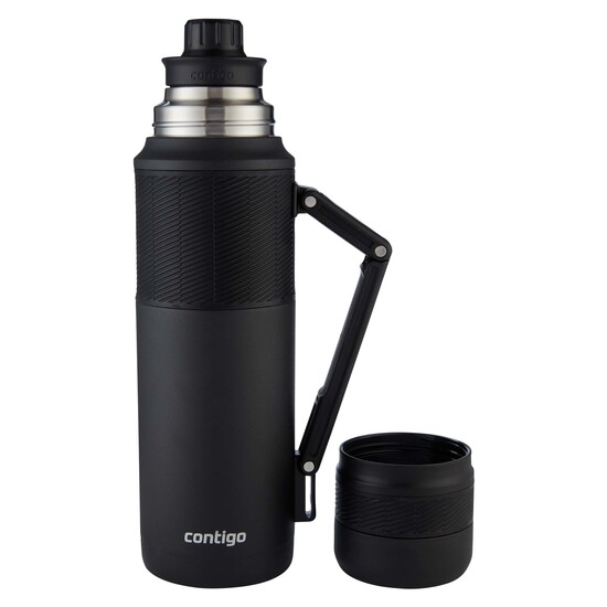CONTIGO THERMAL BOTTLE SS 40OZ MATTE BLACK EMEA