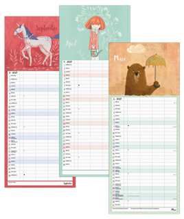 Familienplaner - Kleine Freunde