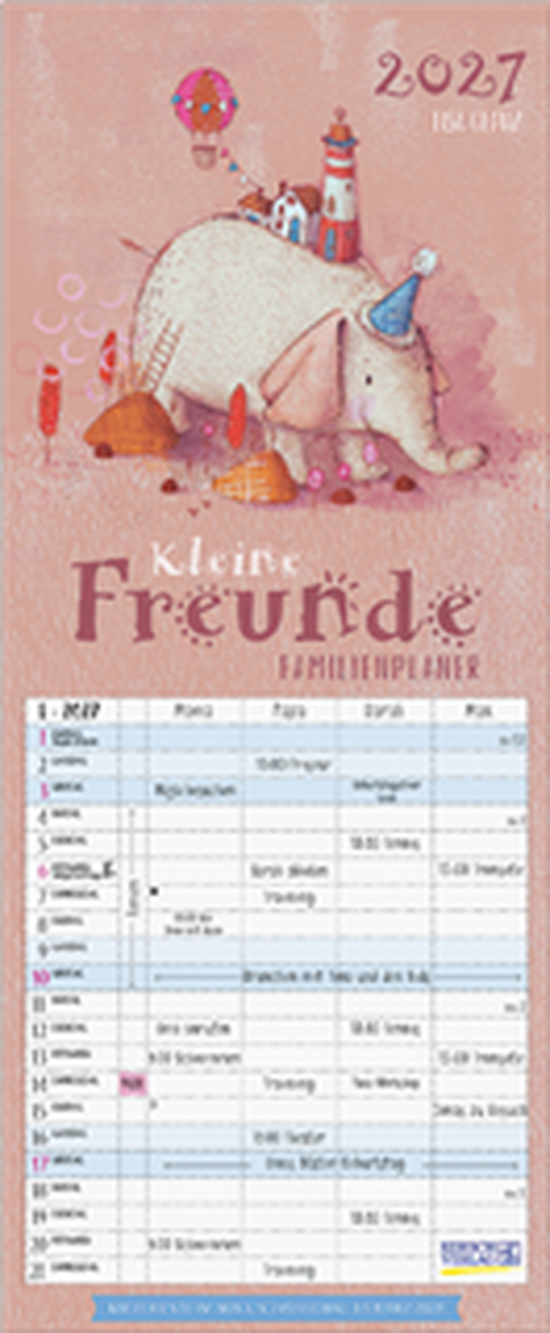 Familienplaner - Kleine Freunde