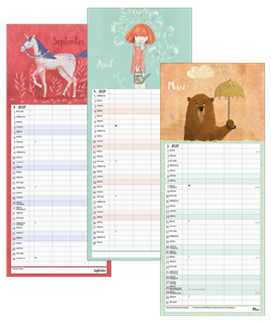 Familienplaner - Kleine Freunde