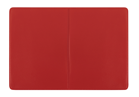CreativDesign® Ausweistasche "2-fach" Normalfolie rot