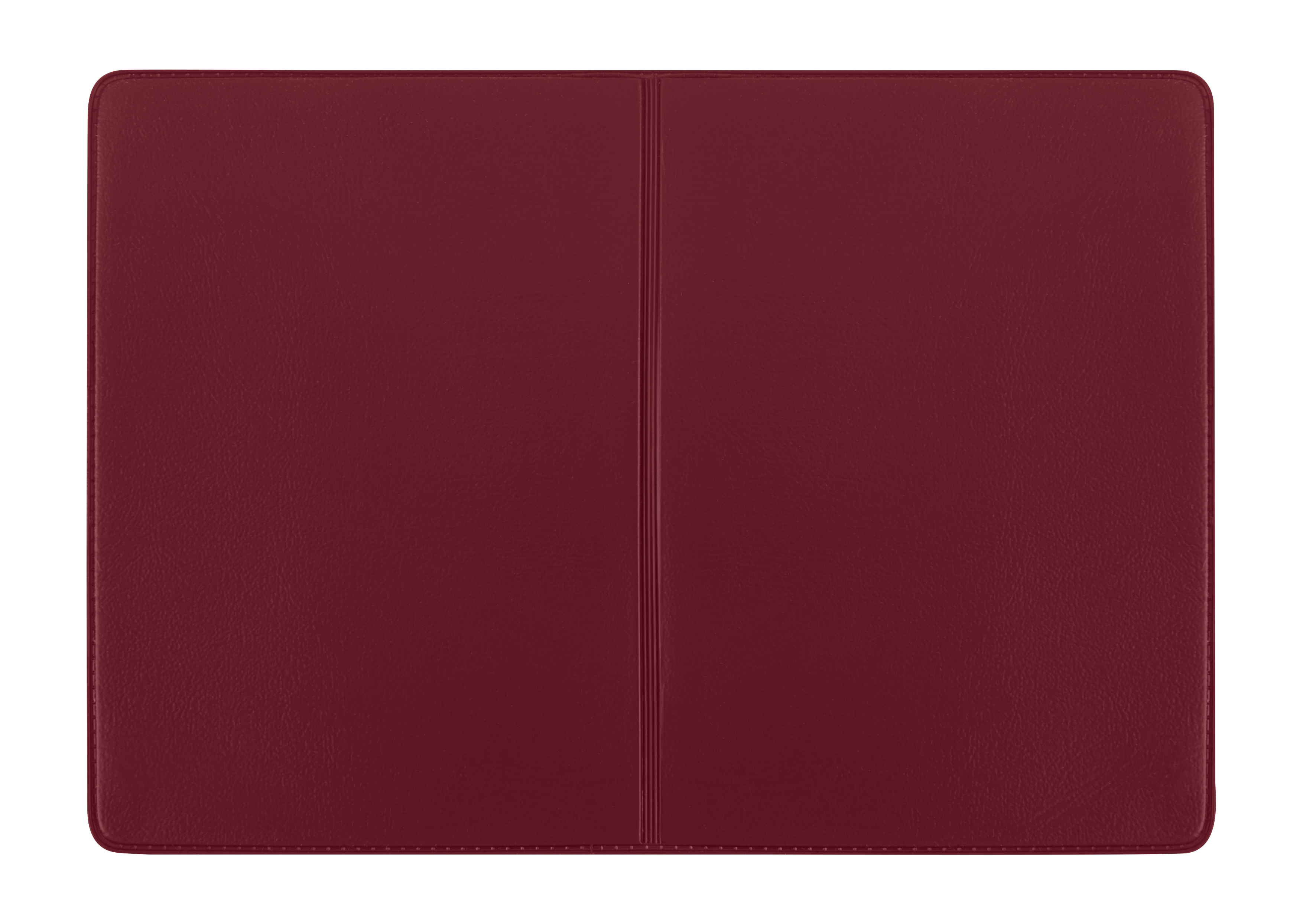 CreativDesign® Ausweistasche "2-fach" Normalfolie bordeaux