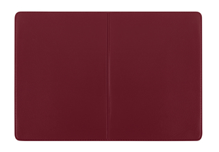 CreativDesign® Ausweistasche "2-fach" Normalfolie bordeaux