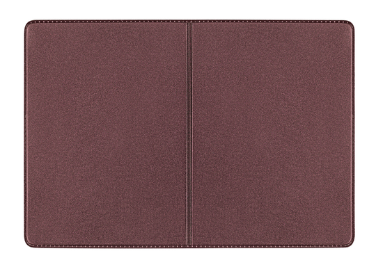 CreativDesign® Ausweistasche "2-fach" Reflexfolie bordeaux