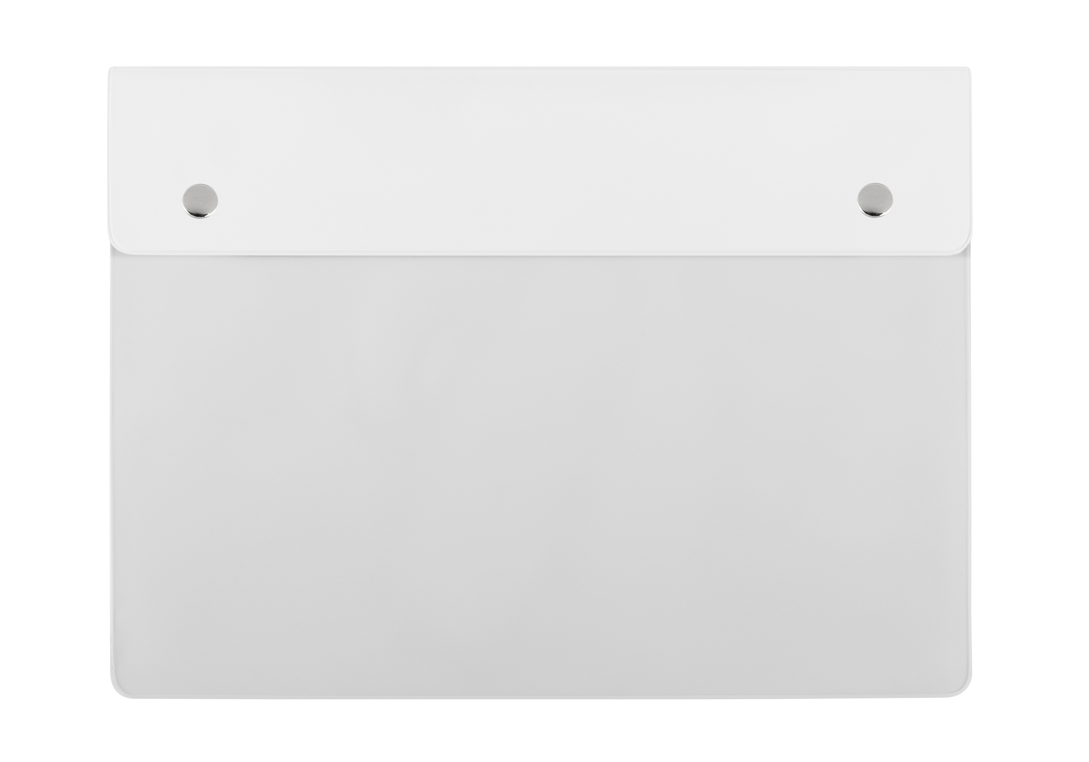 CreativDesign® Wagenpapiertasche "Folie2" Normalfolie weiß