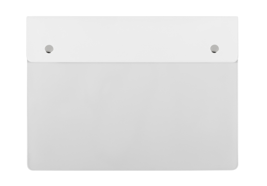 CreativDesign® Wagenpapiertasche "Folie2" Normalfolie weiß