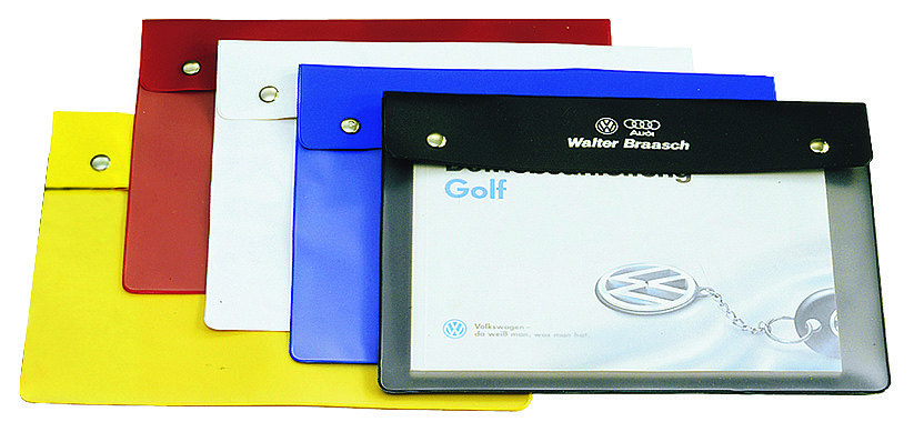 CreativDesign® Wagenpapiertasche "Folie2" Normalfolie gelb