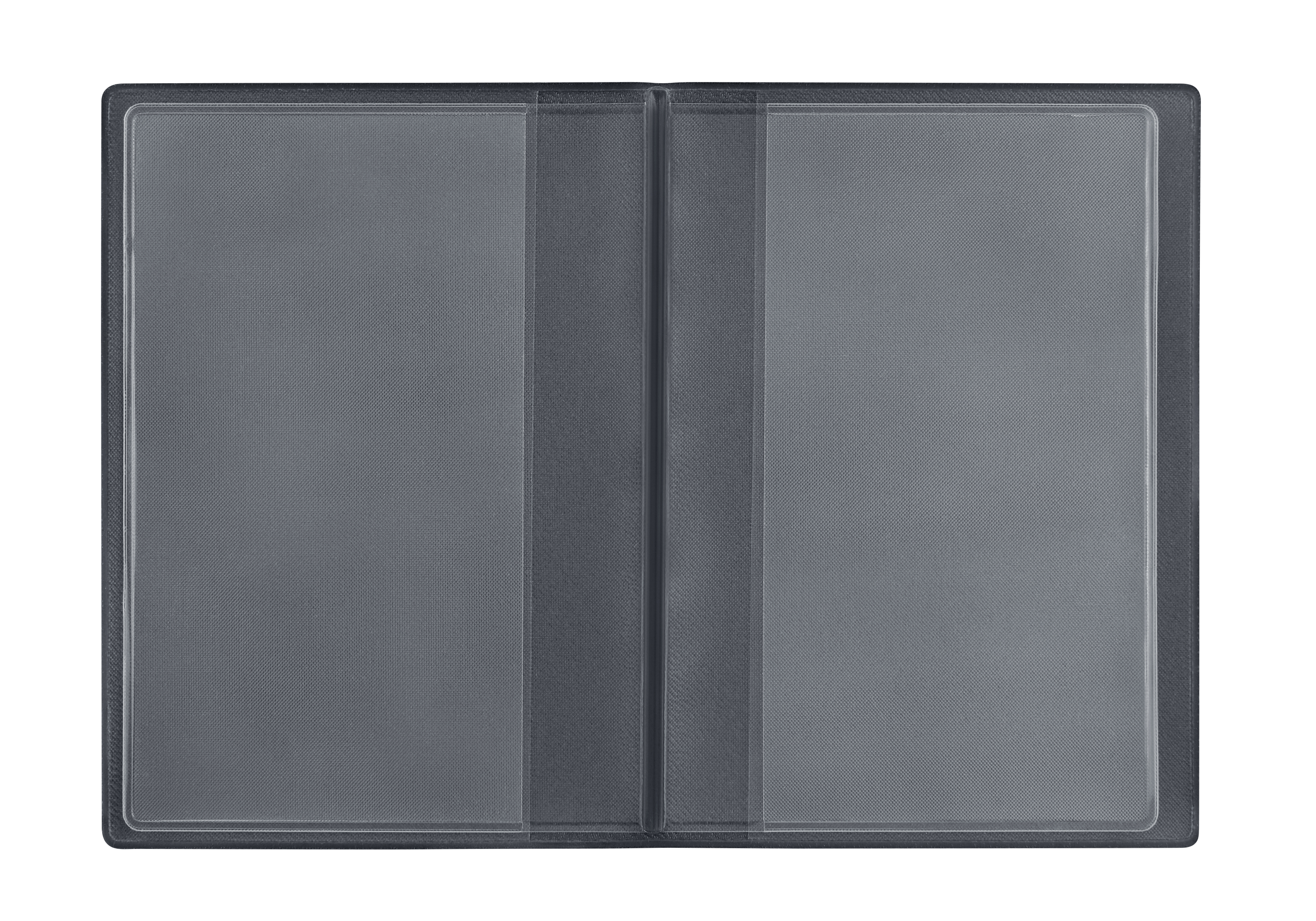 CreativDesign® Ausweistasche "4-fach" Velours blau