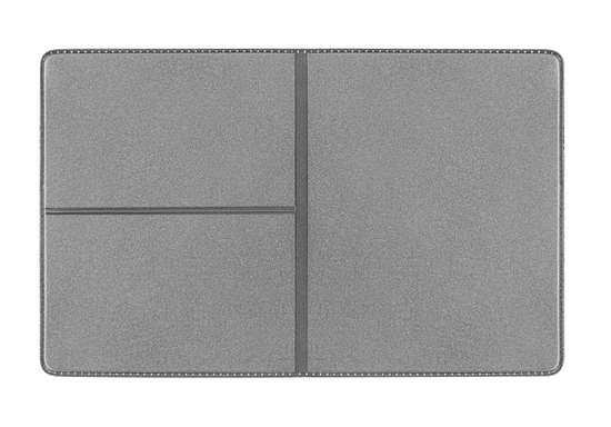 CreativDesign® Ausweistasche "Euro" Reflexfolie silber