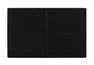 CreativDesign® Ausweistasche "Euro" Veloursfolie schwarz