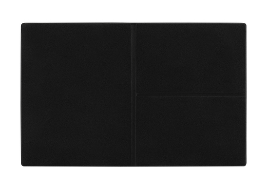 CreativDesign® Ausweistasche "Euro" Veloursfolie schwarz