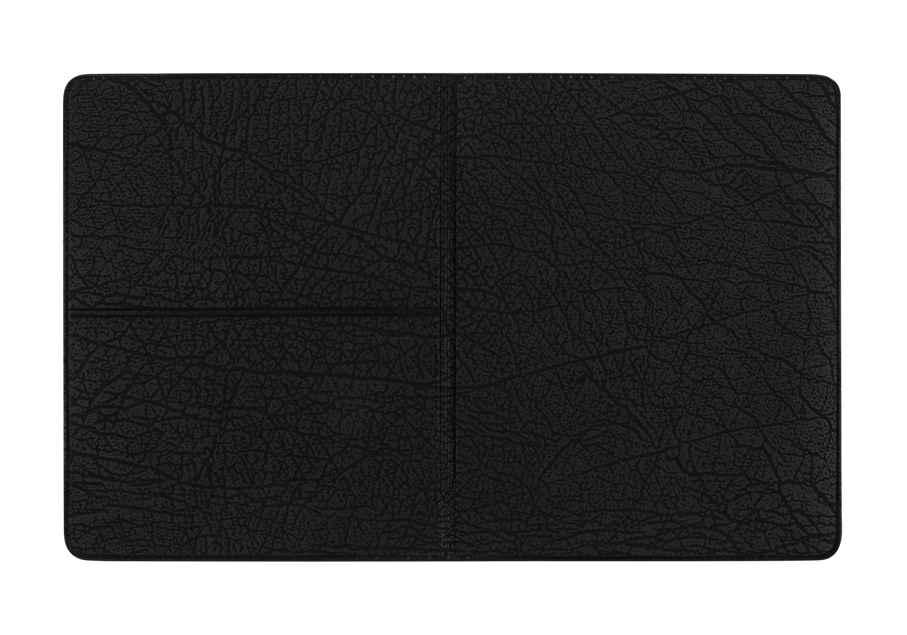 CreativDesign® Ausweistasche "Euro" Arizonafolie schwarz mit Einschub