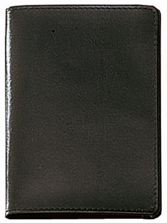 CreativDesign® Ausweistasche "LefastoffOffenkantig" schwarz