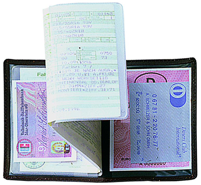 CreativDesign® Ausweistasche "LefastoffGebugt" schwarz