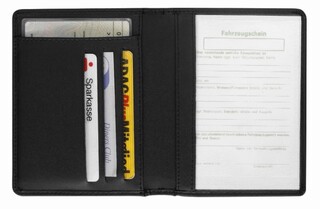 CreativDesign® Ausweistasche "TopClass" schwarz