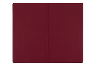 thanxx® Flugtickettasche "Ticket1" Normalfolie bordeaux