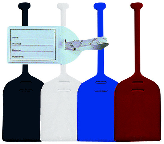 thanxx® Kofferanhänger "Folie" Normalfolie gelb