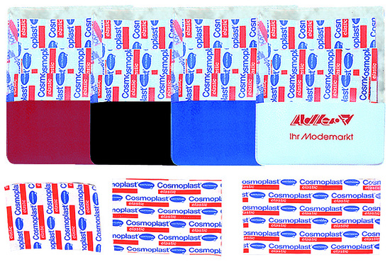 thanxx® Pflastermäppchen "PflasterM" Normalfolie weiß