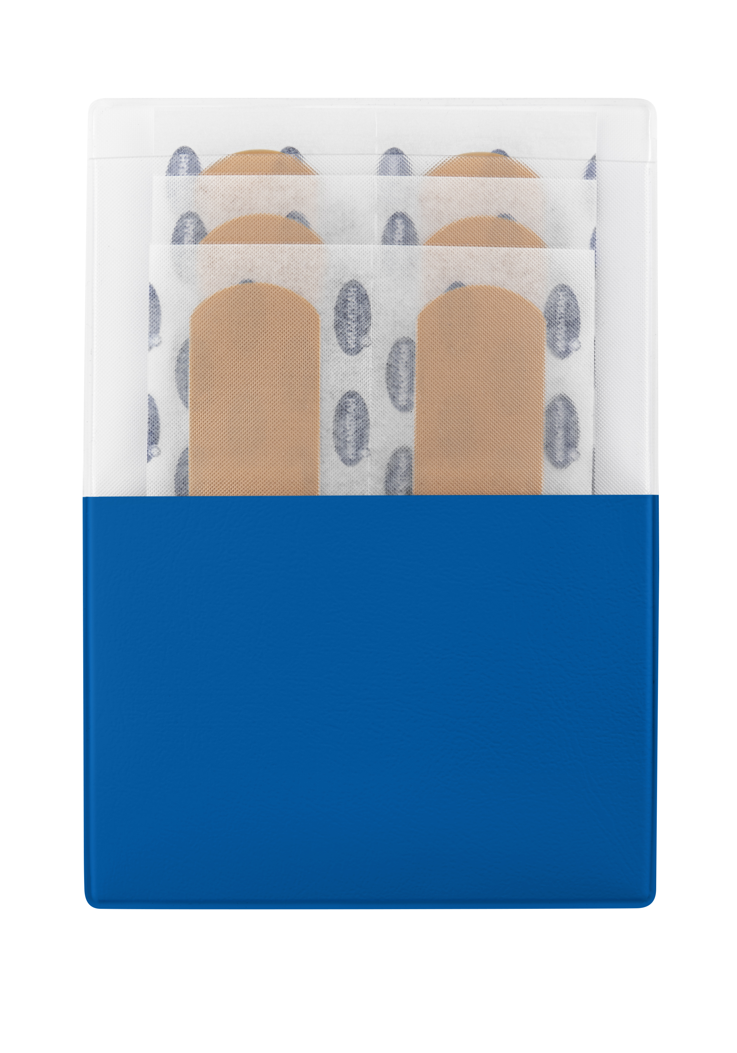 thanxx® Pflastermäppchen "PflasterM" Normalfolie blau