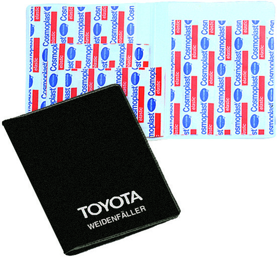 thanxx® Pflastermäppchen "PflasterL" Normalfolie schwarz