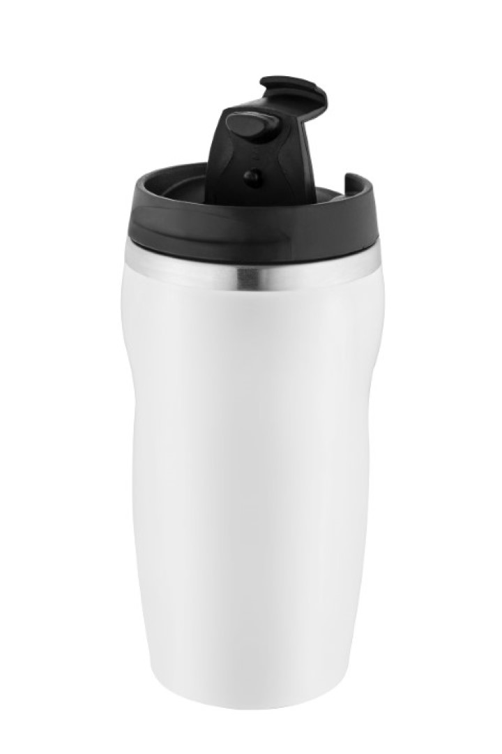 Metmaxx® Thermobecher "CremaCompact" weiß