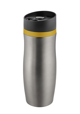 Metmaxx®Thermobecher "CremaExtensaProtect“ titan/Ring gelb