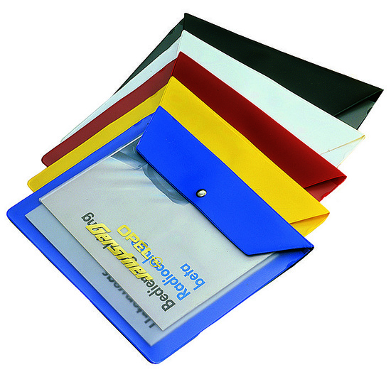 CreativDesign® Wagenpapiertasche  "Folie1" Normalfolie weiß