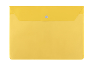 CreativDesign® Wagenpapiertasche  "Folie1" Normalfolie gelb