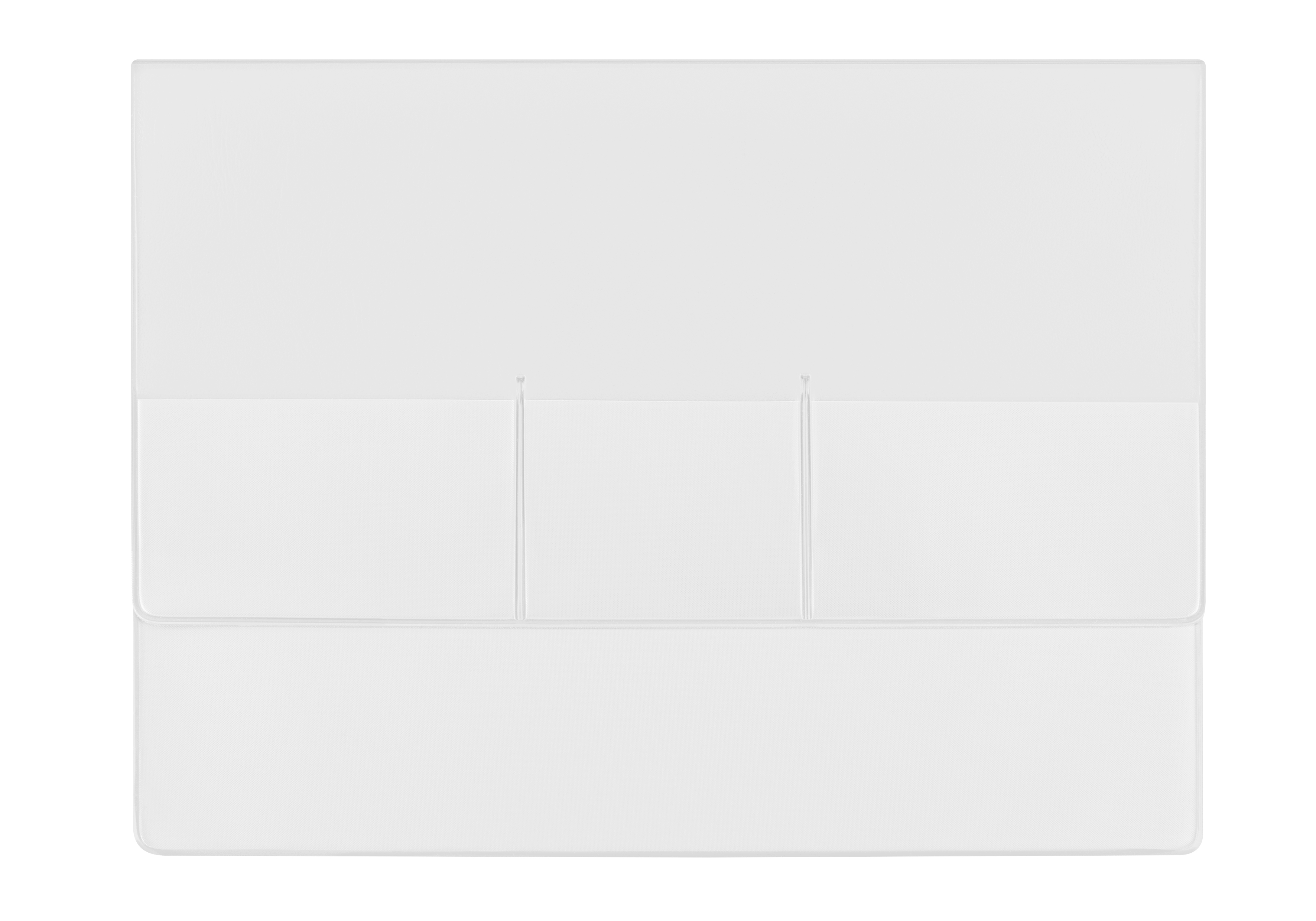 CreativDesign® Wagenpapiertasche "Folie4" Normalfolie weiß