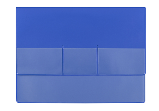 CreativDesign® Wagenpapiertasche "Folie4" Normalfolie blau